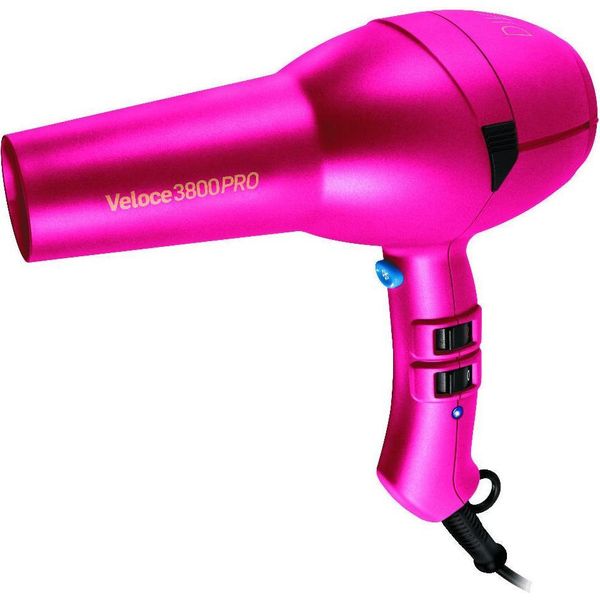 Diva Pro Styling Veloce 3800 Pro Dryer Rosa 2200W Asciugacapelli Professionale Con Condizionamento Ionico EDT106-image