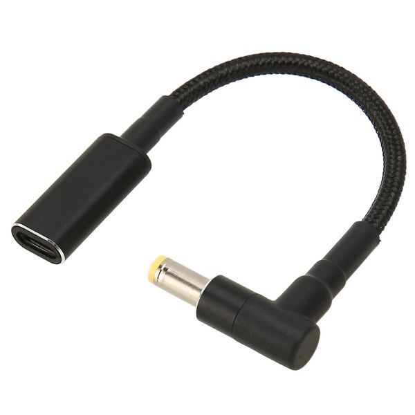 Adattatore Da Usb C A Cc, Adattatore Da Tipo C A Cc, Adattatore Da Usb C A Cc 5,5X1,7 Mm, Cavo Di Alimentazione Da Usb A Cc, Adattatore Del Cavo Di Ricarica Del Computer Portatile, Cavo Adattatore Da Usb C A Cc-image