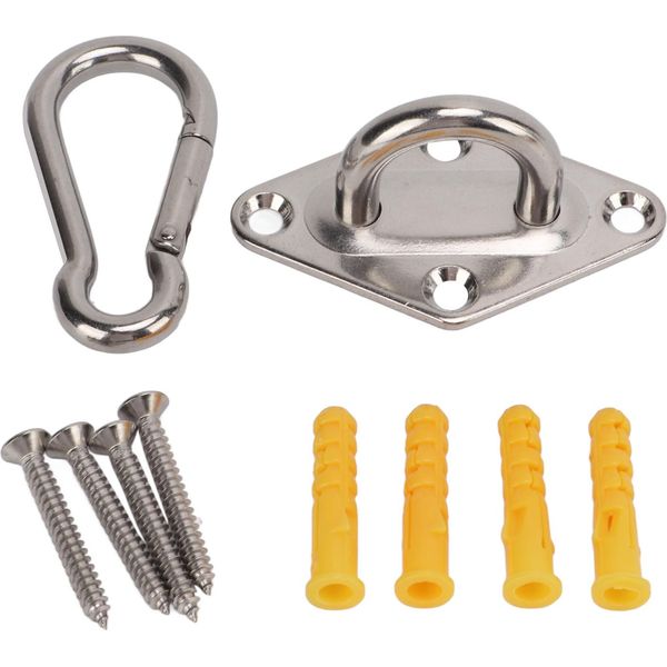 Acciaio Inox -Acciaio -Appendino -Appendino -Gancio A Soffitto -Supporto Per Yoga -Allenamento-image