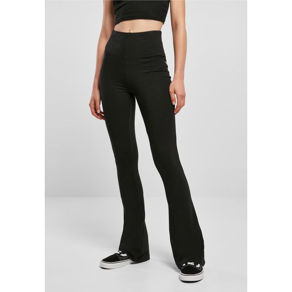 DáMské Leginy Urban Classics - Leggings Da Donna In Jersey Organico Elasticizzato Nero - 4XL-image