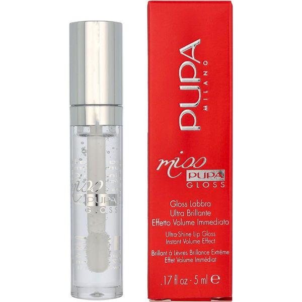 Pupa Milano Miss Pupa Gloss 100 Crystal Glass Per Donna 0.17 Oz Lip Gloss-image