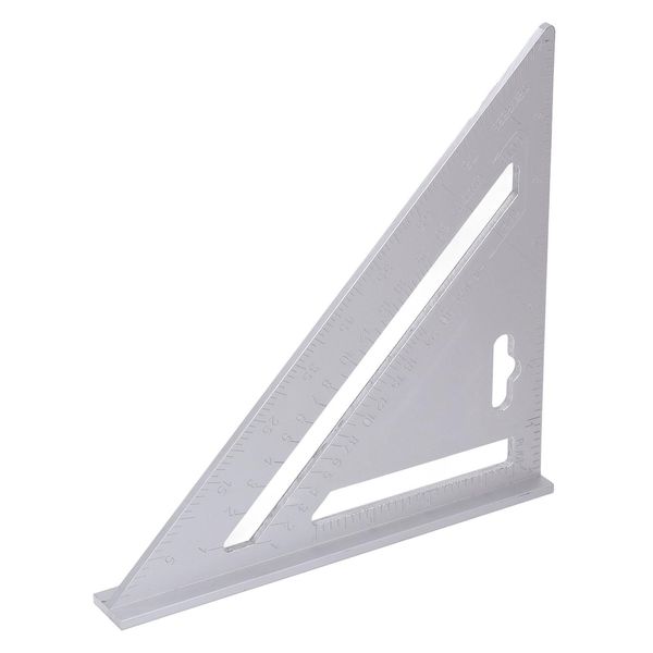 Righello Del Triangolo, Quadrato Del Triangolo, Righello Del Triangolo Di Lavorazione Del Legno, Quadrato Del Triangolo Della Lega Di Alluminio, Righello Dell'angolo Di Lavorazione Del Legno, Strumento Di Lavorazione Del Legno-image