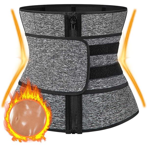 Cintura In Neoprene Per La Perdita Di Peso, Cintura Di Fitness Sportiva Per Il Taglio Della Vita Cintura Di Sudore Effetto Sauna Cintura Brucia Grassi Per La Costruzione Del Muscolo Cintura Di Sauna L-image