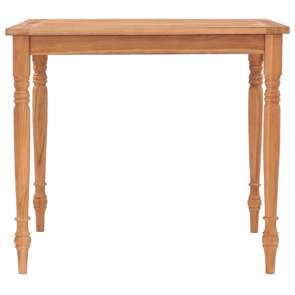 Syfax™ Tavolo Batavia 85X85X75 Cm Legno Massello Di Teak-image