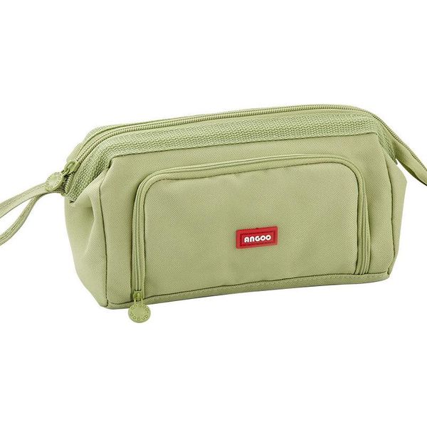 Astuccio Per Matite Grande, Astuccio Per Matite Super Grande Per Ragazze Adolescenti Con Grande Capacità, Verde-image
