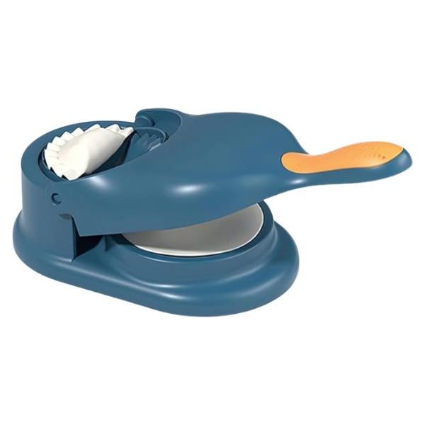 Aiutante In Cucina: Il Pierogi Maker Blu - Un Must Per Ogni Cuoco-image