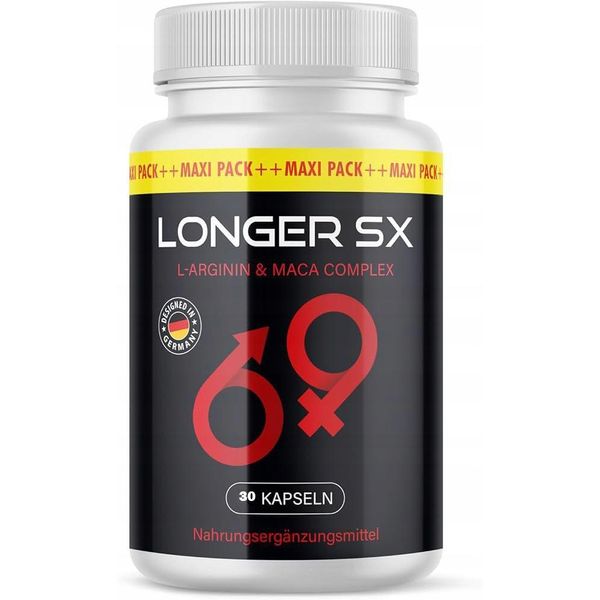 Longersx - Supporto Avanzato Della Vitalità Maschile (30 Capsule)-image