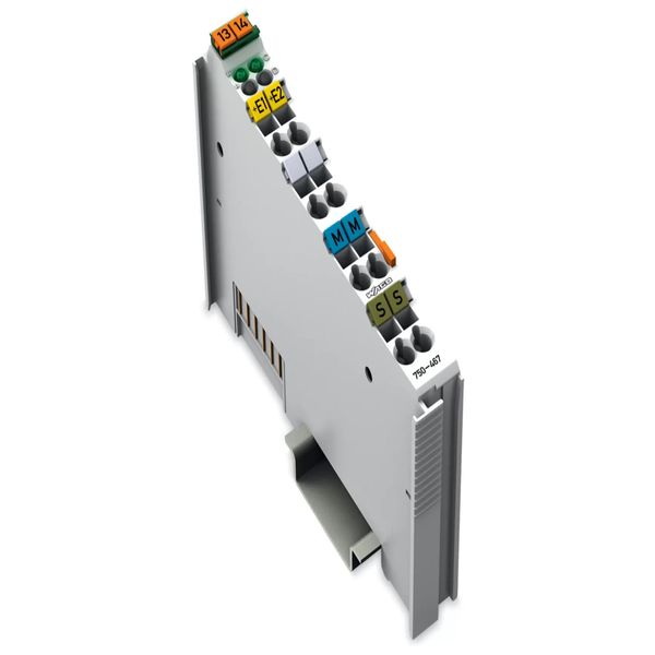 Wago 750-467 - Modulo D'ingresso Analogico - 2 Canali - Grigio - Din 35 × 15 - 9 Mm - 0 - 10 V-image