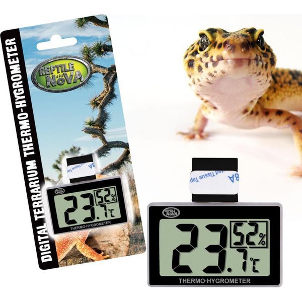 Termometro Igrometro Digitale Dig Thermo Hygrometer Rettile Nova-image
