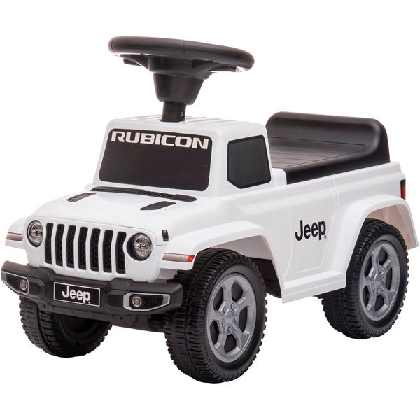 Rutscherauto Jamara "Jeep Gladiator", Weiß, Rutschautos, Kinderb:29Cm H:42Cm T:63,5Cm, Mit Sound, B:29Cm H:42Cm T:63,5Cm-image