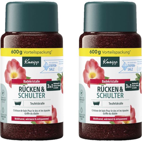 Cristalli Da Bagno Kneipp Benessere Della Schiena Artiglio Del Diavolo, Confezione Da 2 (2 X 500 G)-image