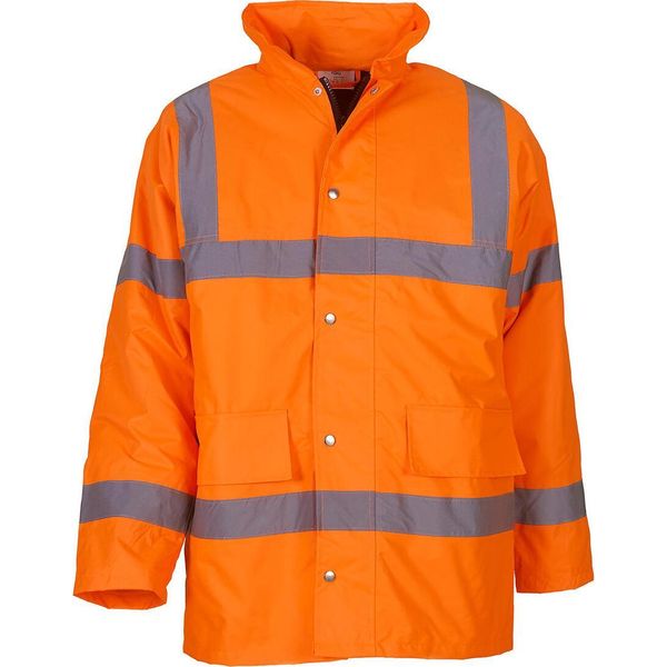 Yoko HVP300 | Fluo Classic Motorway Jacket - Giacca Da Lavoro Hivis - Colore: Arancione Fluo - Taglia: 3XL-image