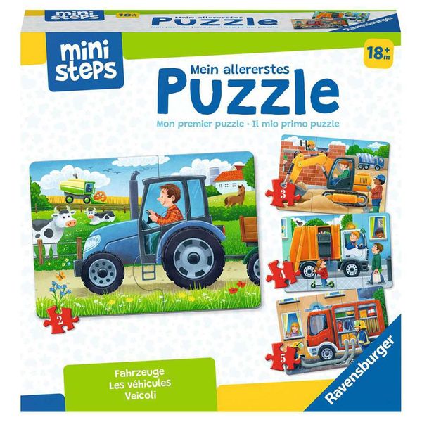 Il Mio Primo Puzzle: Veicoli Ravensburger 04194-image