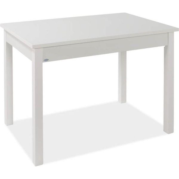 Tavolo Rettangolare Firenze 110X70 Colore Bianco Frassinato-image