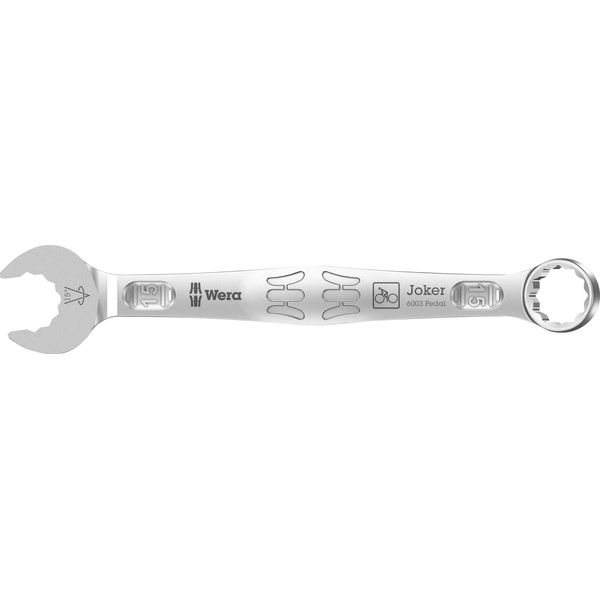 Wera 05020221001 6003 Joker 15 Pedal Crowfoot Wrench Spanner Size (Metric) 15 Mm-image