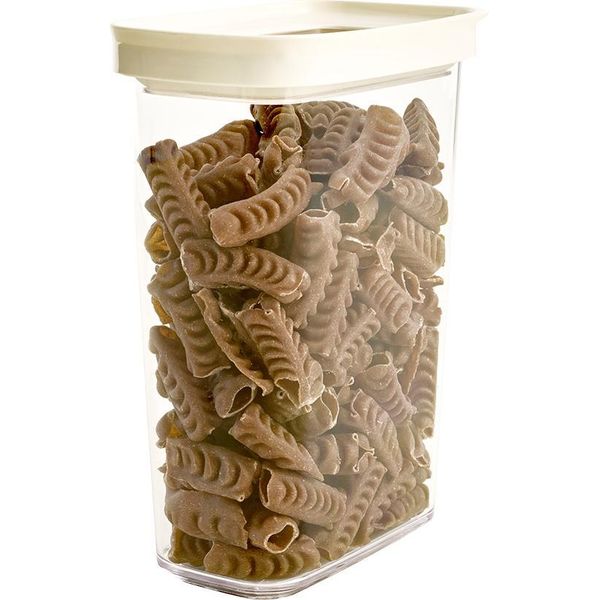 Barattoli Di Stoccaggio Michelino Barattolo Di Stoccaggio Serie Hannah Contenitore Per Alimenti Barattolo Di Stoccaggio 2100Ml Bianco-image