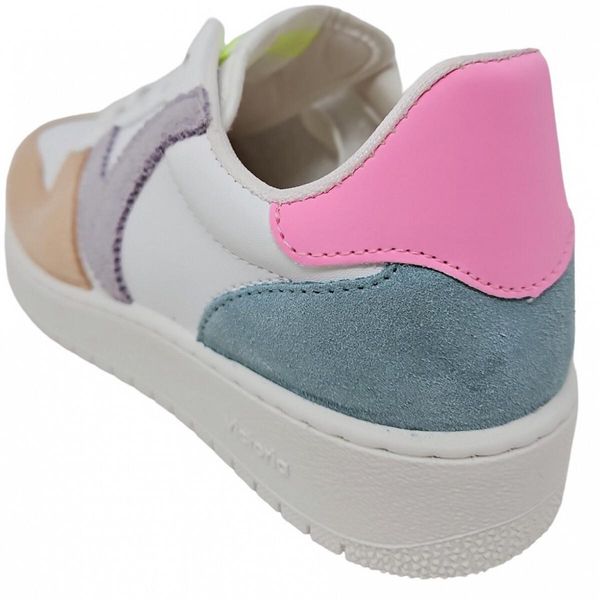 Victoria Scarpe Da Donna Scarpe Stringate Sportive Sneakers Basse Bianche Tempo Libero, Numero Di Scarpe: 42 Eu-image