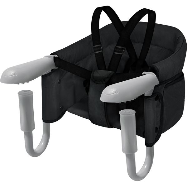 Sessamen-Lp Seggiolone Seggiolino Da Tavolo Per Bambini Sedia Per Bambini Seggiolino Pieghevole Seggiolino Per Bambini Da 6 A 36 Mesi Nero-image