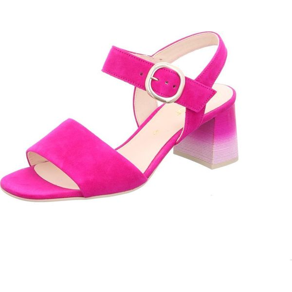 Gabor 41.700 Sandalo Da Donna - Sandali Con Cinturino Rosa Elegante Nuovo-image