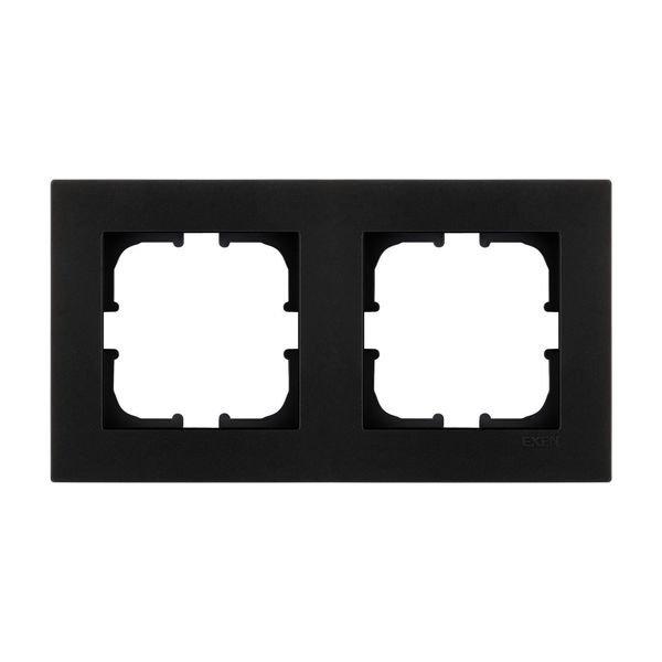 Doppio Telaio Nero Metallizzato K102/14E Exen (Karell)-image
