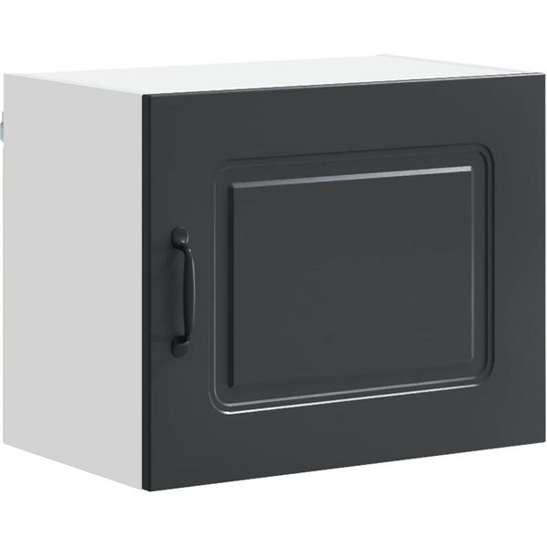 Syfax™ Mobile Da Cucina Kalmar Nero 50 X 31 X 40 Cm Legno Multistrato-image
