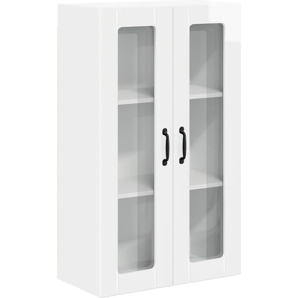 Syfax™ Pensile Cucina Bianco Lucido 60 X 31 X 100 Cm Legno Multistrato-image