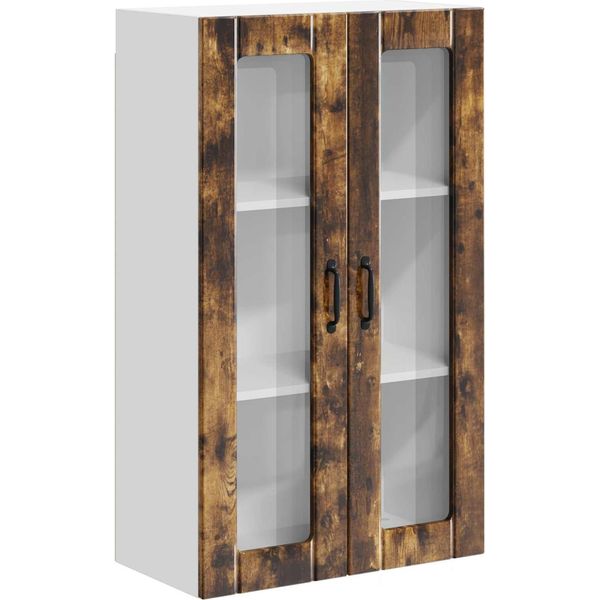 Syfax™ Pensile Cucina Rovere Fumé 60 X 31 X 100 Cm Legno Multistrato-image