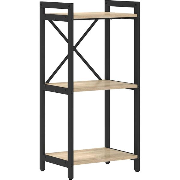 Syfax™ Libreria Rovere Sonoma 40 X 30 X 85 Cm Legno Multistrato-image