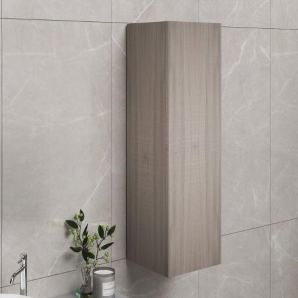 Colonna Pensile Bagno Colore Olmo 30X30X120 Con Anta: Eleganza E Funzionalità Per Ogni Ambiente-image