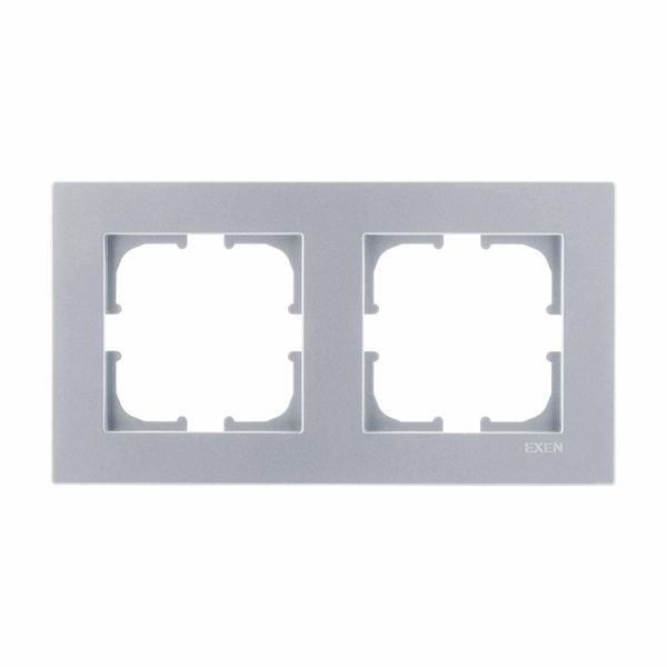 Telaio A 2 Canali Argento K102/10E Exen (Karell)-image