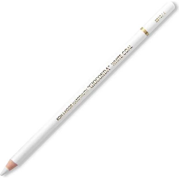 KOH-I-NOOR Matita A Carboncino Bianco Graduale Matita Per Artisti 1 Pz-image