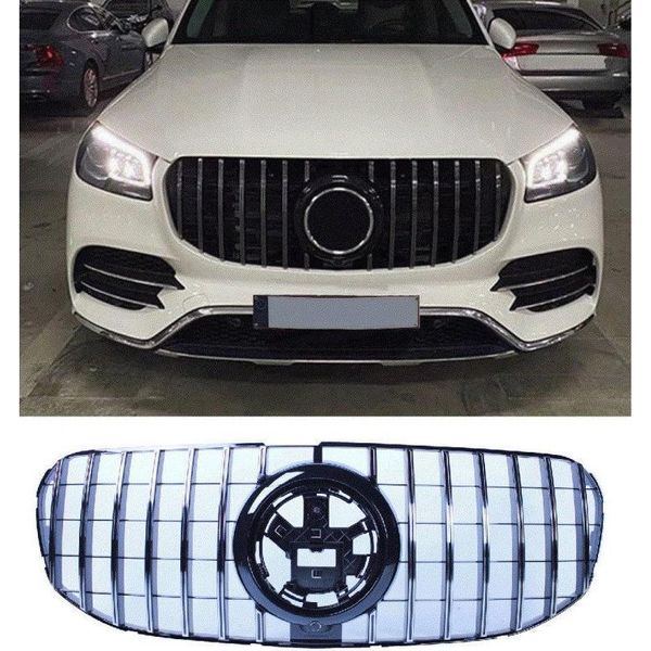 Griglia Radiatore Per Mercedes Gls X167 Panamericana Look Cromo-image