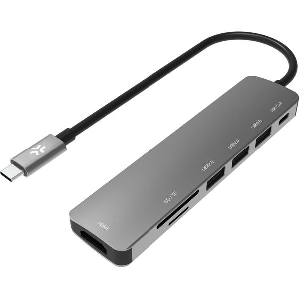 Celly PROHUB7IN1 Cablato Usb 3.2 Gen 1 (3.1 Gen 1) Type-C-image