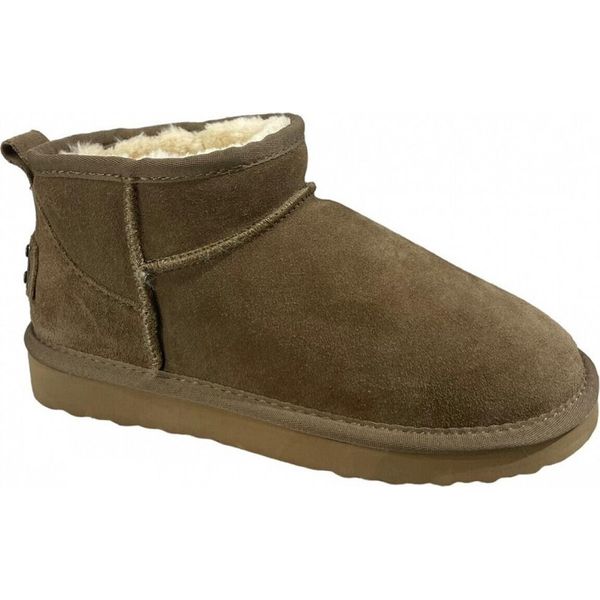 Oog Scarpe Da Donna Stivali Foderato Marrone Tempo Libero, Numero Di Scarpe: 39 Eu-image