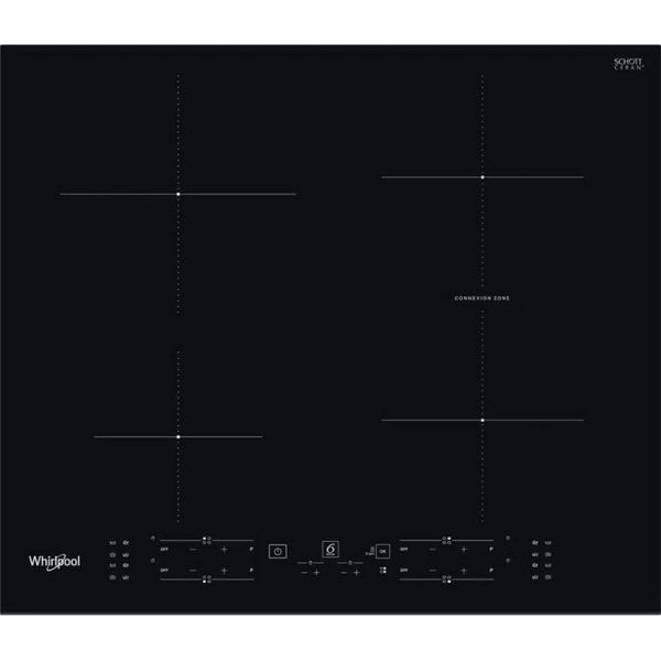 Whirlpool Wb B8360 Ne, Nero, Integrato, 59 Cm, Piano Cottura A Induzione, Vetroceramica, 4 Zone-image