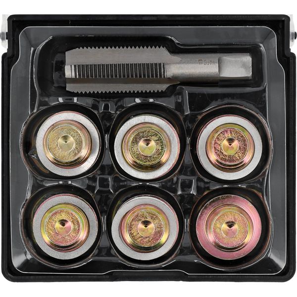 Kit Di Riparazione Dei Tappi Di Scarico Dell'olio, Bulloni Della Coppa Dell'olio M18, 6 Tappi-image