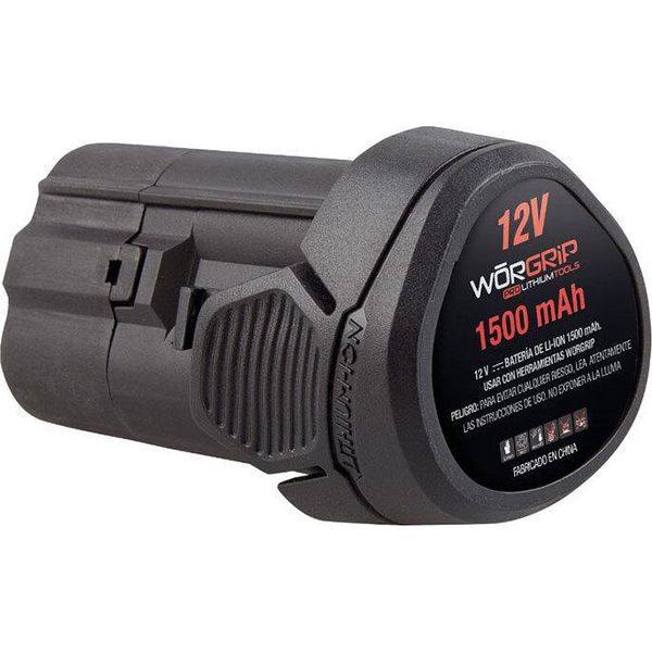 Worgrip 12V 1,5Ah Batteria Al Litio Taglia Unica-image