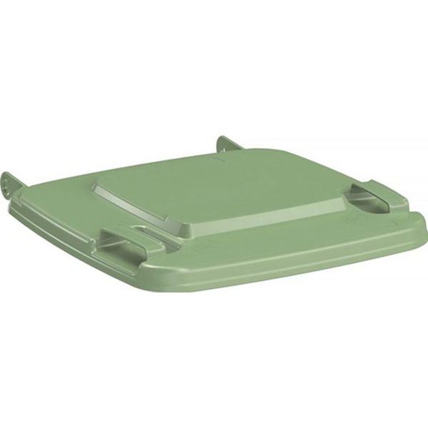 Coperchio In Pe Verde Per Bidone Per Rifiuti Grandi 120L Sulo-image