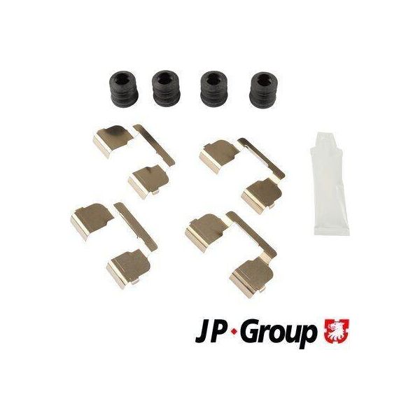 Jp Group 4364004310 Set Di Accessori Pastiglie Freno A Disco Anteriore Per Renault Clio Ii (BB0/1/2, CB0/1/2) Twingo Ii (CN0) Megane I (BA0/1) Megane Cc (EZ0/1)-image