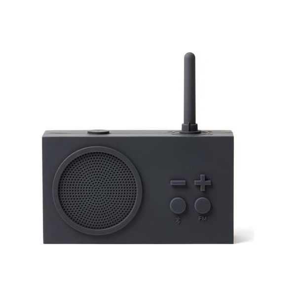 Lexon Fm Radio And Wireless Speaker TYKHO3 Wireless Connection Dark Grey Bluetooth-image