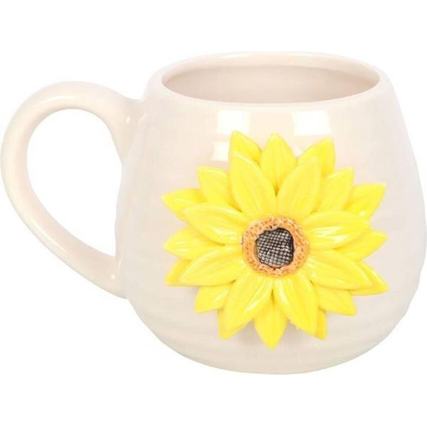 Something Different - Tazza Rotonda "Hello Sunshine"", Girasole SD6910 (Taglia Unica) (Ceramica/Giallo)"-image