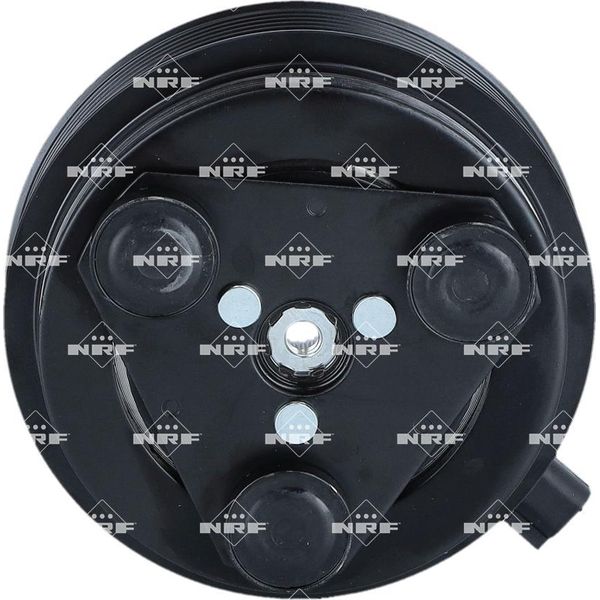 Frizione Magnetica Compressore Aria Condizionata Ø 130 Mm 7 Scanalature VS16 Nrf Per Ford Transit Ed Altri-image