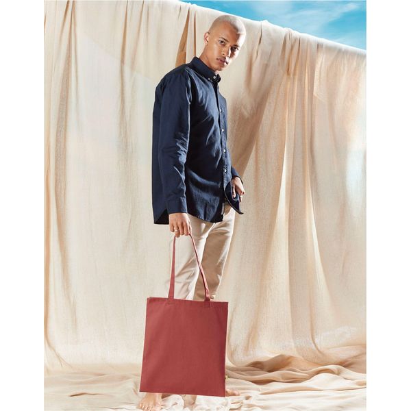Westford Mill Earthaware Bag For Life Shopper / Borsa Della Spesa, 10 Litri BC3350 (Taglia Unica) (Capuccino)-image