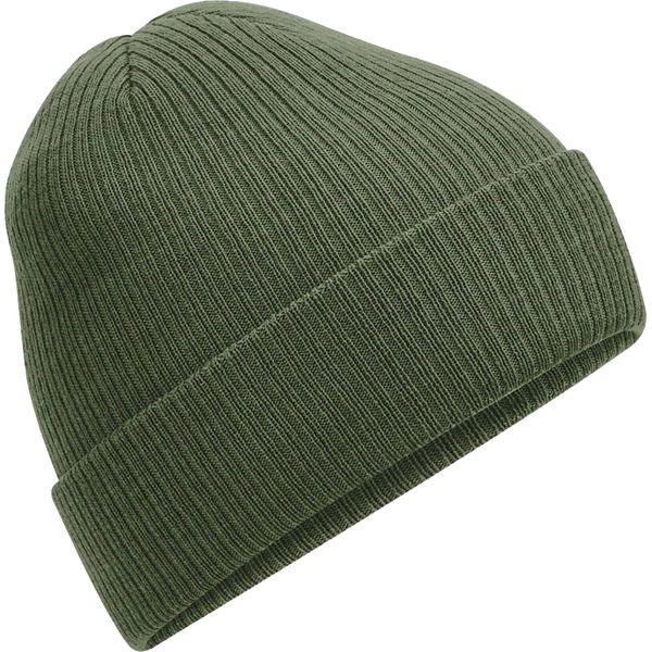 Beechfield - Berretto Da Uomo/Donna Unisex, A Coste, Polylana BC7012 (Taglia Unica) (Verde Oliva)-image