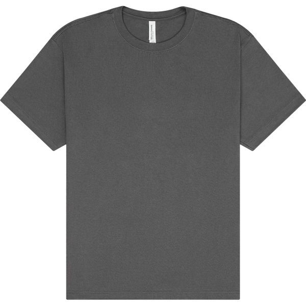 Bella + Canvas - Maglietta Unisex Uomo/Donna, Qualità Pesante, Manica Corta BC7144 (4XL) (Grigio Asfalto)-image
