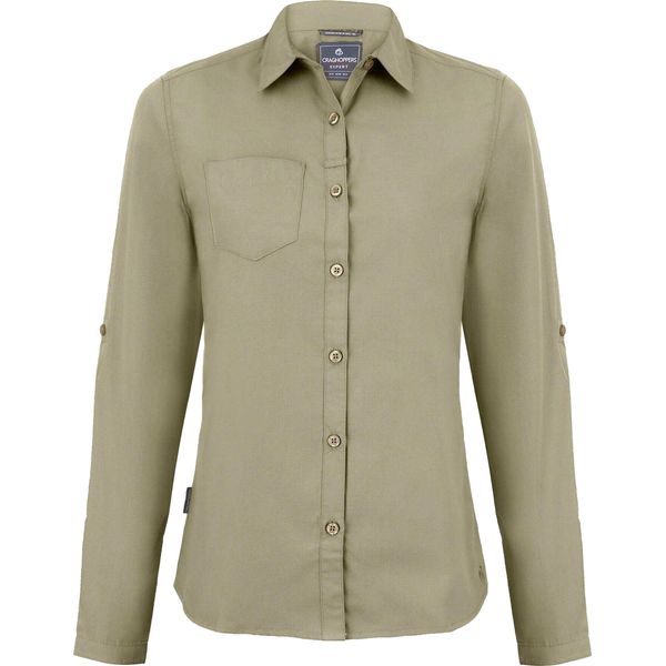 Craghoppers - Camicia "Kiwi"" Da Donna, Manica Lunga BC7147 (44 It) (Grigio Pietra)"-image