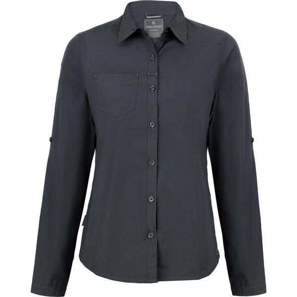 Craghoppers - Camicia "Kiwi"" Da Donna, Manica Lunga BC7147 (46 It) (Grigio Antracite)"-image