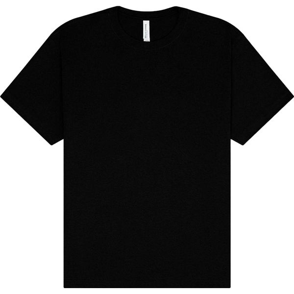 Bella + Canvas - Maglietta Da Uomo/Donna Unisex, Qualità Pesante, Manica Corta BC7144 (Xxl) (Nero)-image