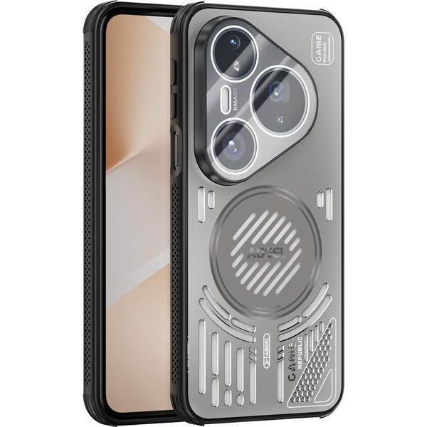 Custodia Magnetica Per Huawei Pura 80 Pro/Pura 80 Pro+ Custodia Protettiva Antiurto In Alluminio Con Dissipazione Del Calore E Pellicola Per Lenti Grigio-image