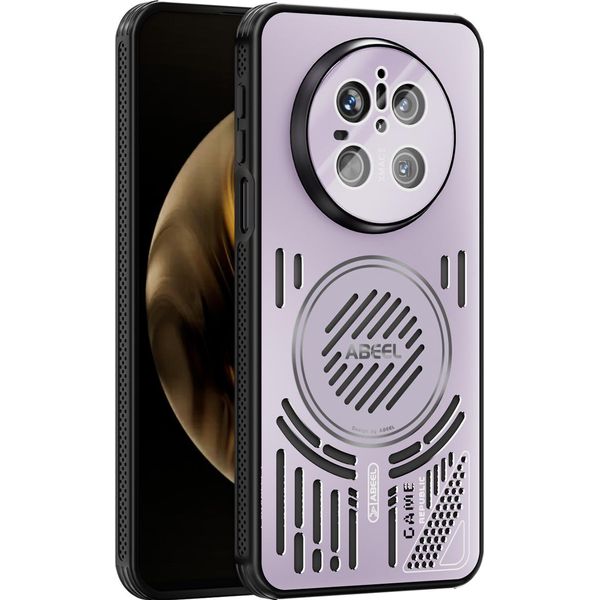 Custodia Magnetica Per Huawei Mate 70 Custodia Protettiva Antiurto In Alluminio Con Dissipazione Del Calore E Pellicola Per Lenti Purple-image
